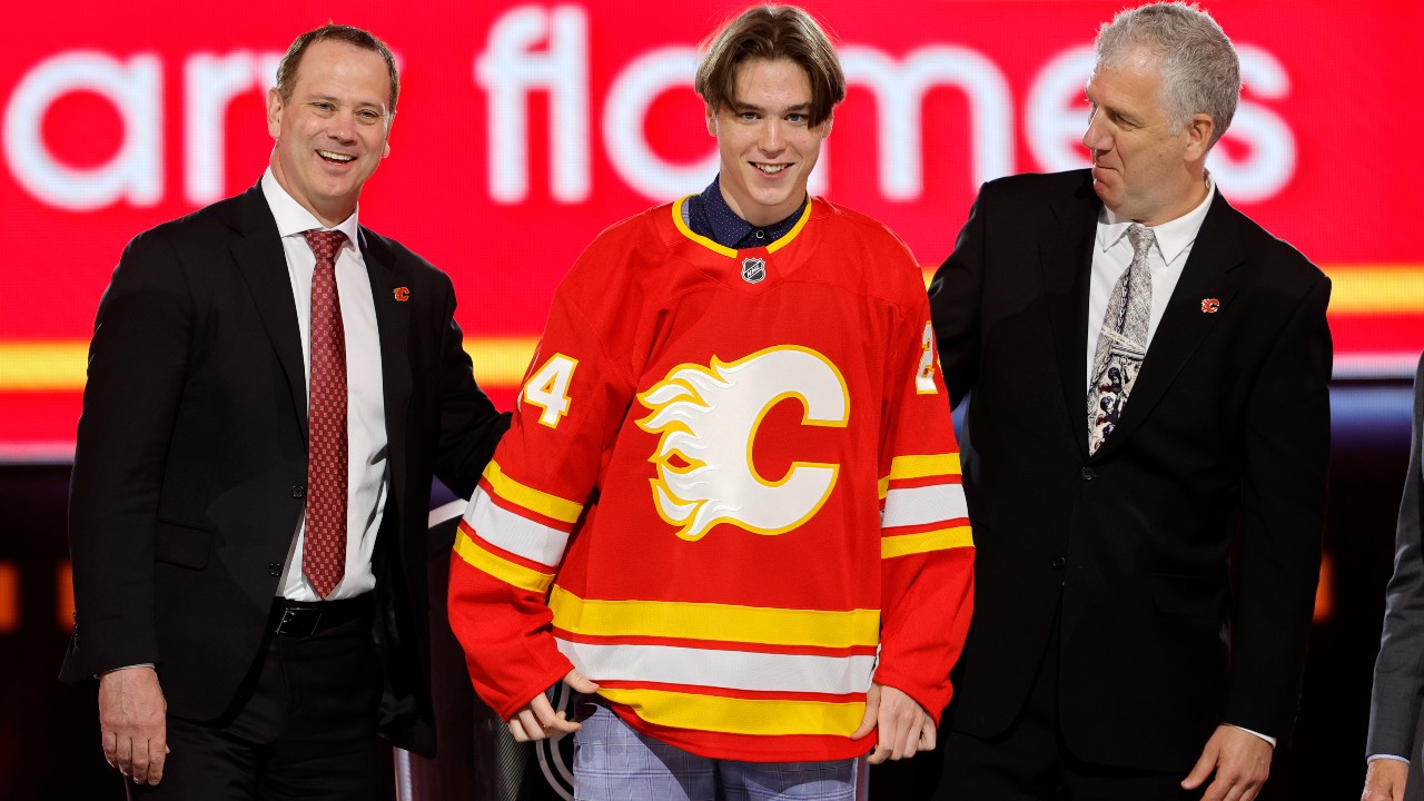 Flames add forward depth by selecting Matvei Gridin 28th overall