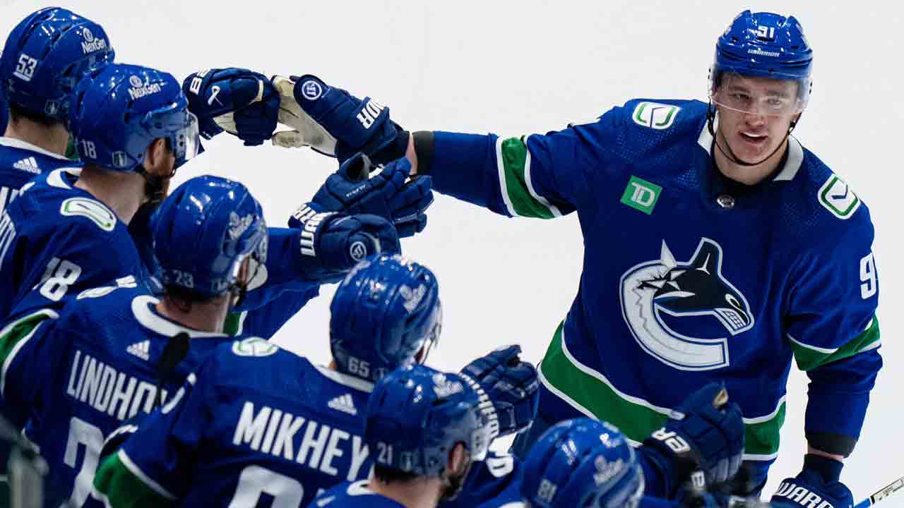 Canucks bring back defenceman Hronek, Myers but loss of Zadorov could sting