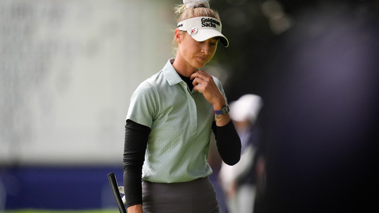 Nelly Korda shoots 81, misses cut at Women’s PGA Championship