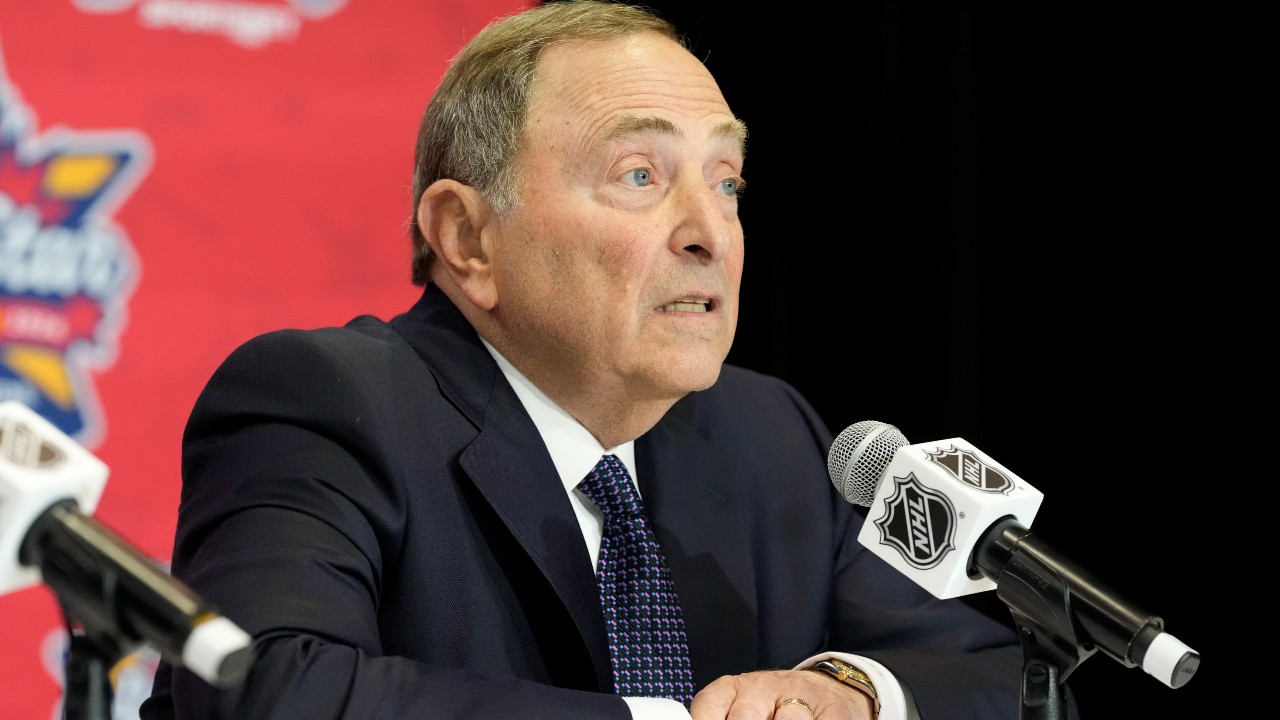 Watch Live: Gary Bettman speaks before puck drops on Stanley Cup Final