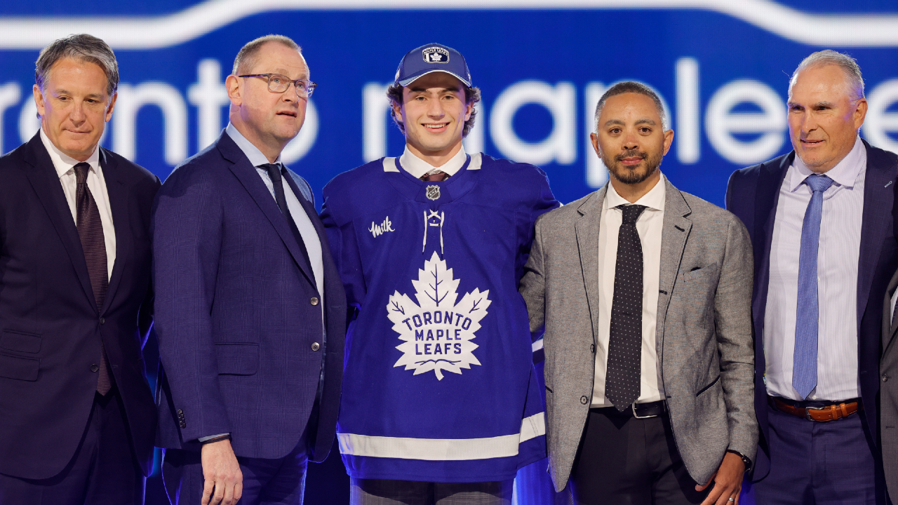 Maple Leafs’ first-round pick Ben Danford ‘will do anything to win’