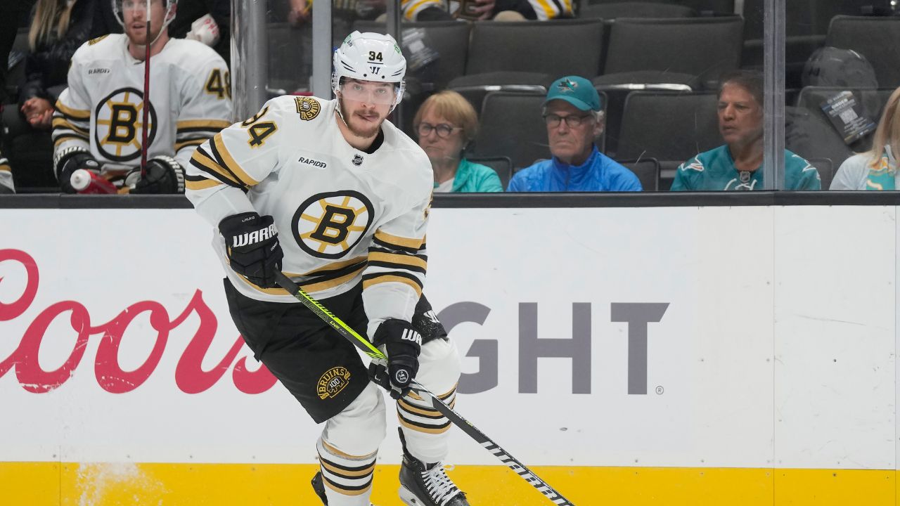 Bruins trade Jakub Lauko to Wild for Vinni Lettieri and swap picks