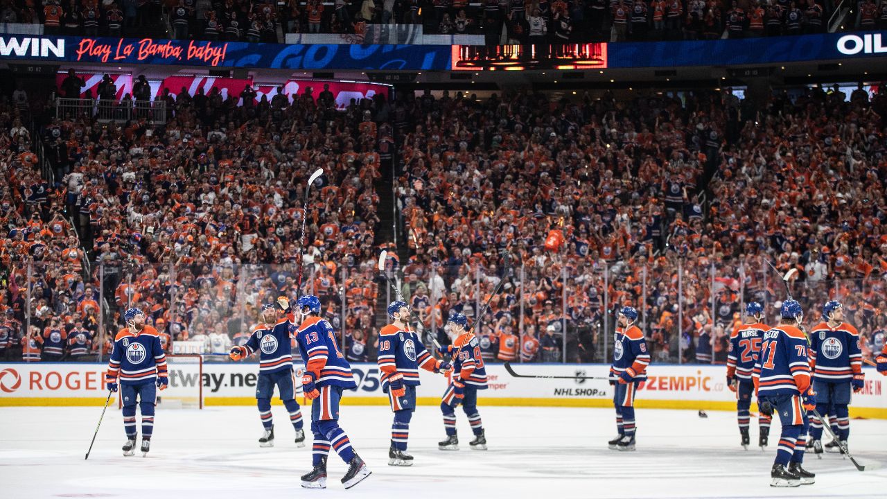 ‘Back to Sunrise!’: Hockey world erupts after Oilers force Game 7