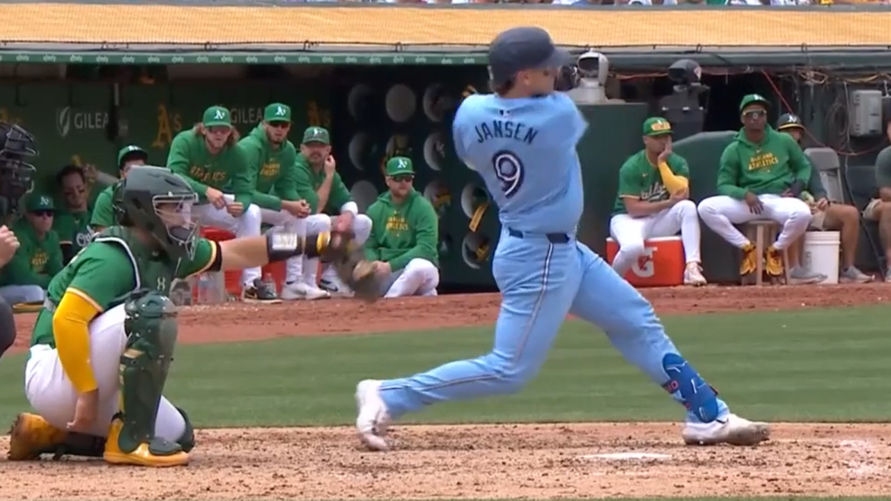 Bichette and Jansen drive in a pair with back-to-back doubles