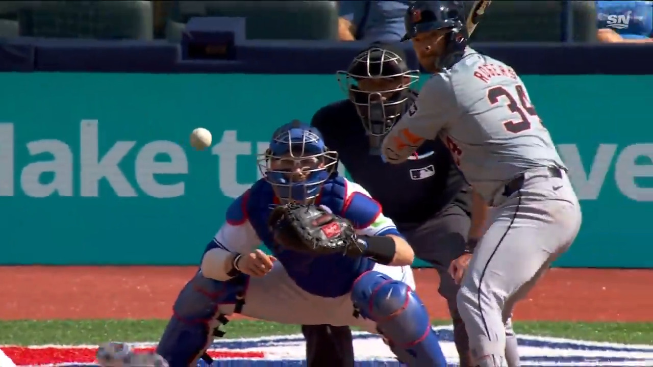Tigers’ Rogers hits grand slam off Blue Jays’ Richards
