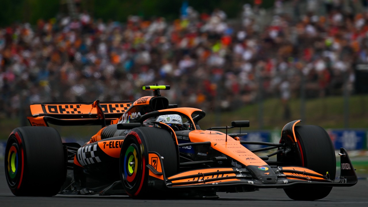 Norris takes pole ahead of McLaren teammate Piastri at Hungarian GP