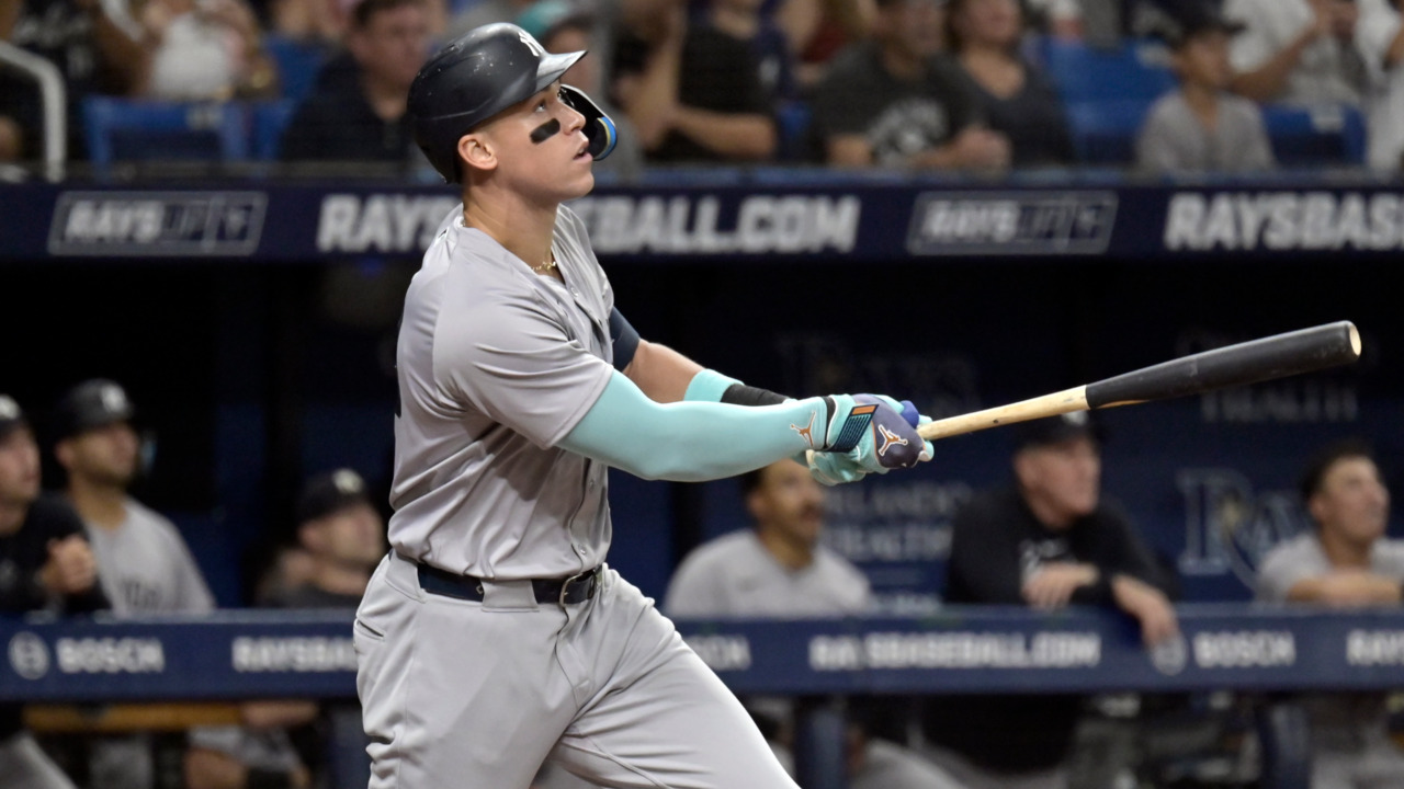 Judge hits 33rd homer, benches clear as Yankees top Orioles