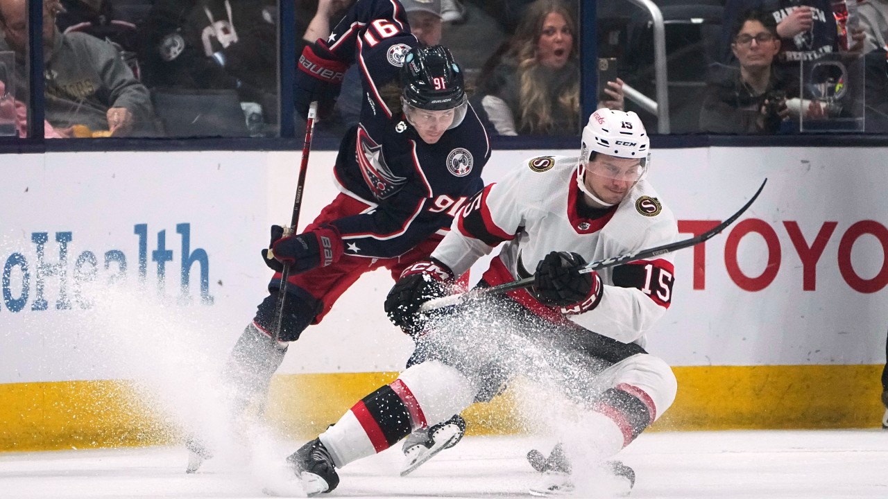Columbus Blue Jackets sign Kent Johnson to three-year deal