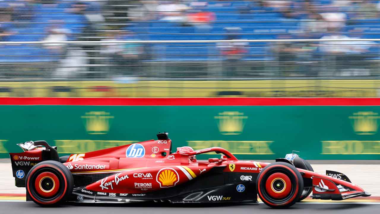 Leclerc to start Belgian GP from pole after Verstappen penalized
