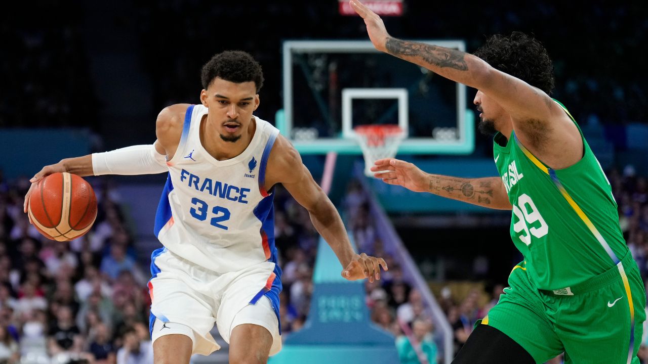 Olympic basketball roundup: Wembanyama takes over as France downs Brazil