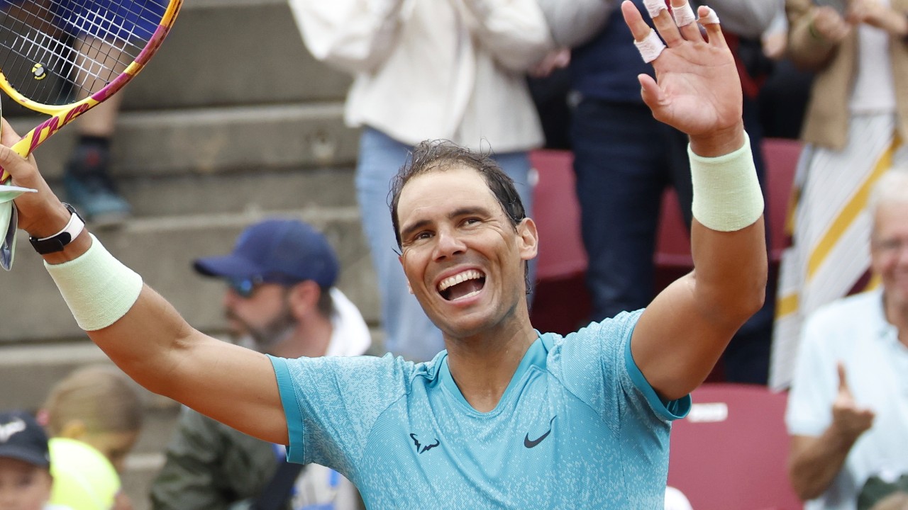 Nadal reaches first final since 2022 by beating Ajdukovic in Sweden