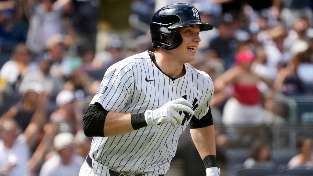 Yankees’ Ben Rice belts three HRs,  breaks franchise rookie record