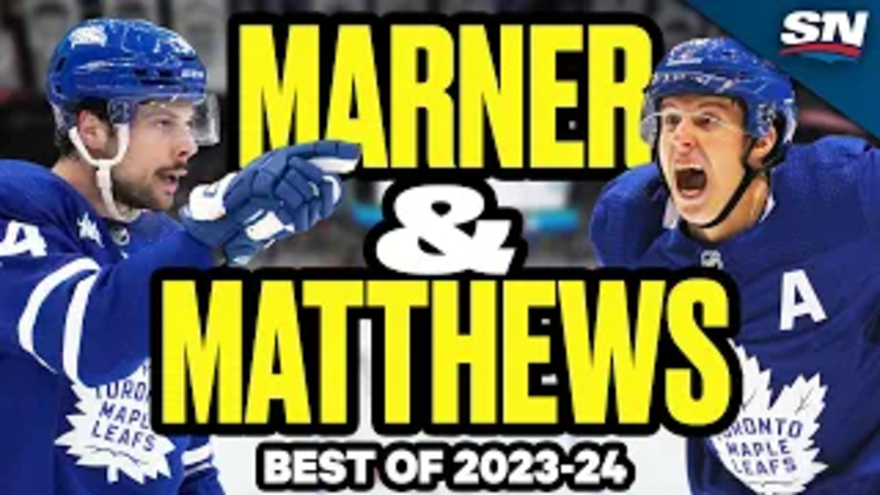 Best of Auston Matthews and Mitch Marner from 2023-24 season