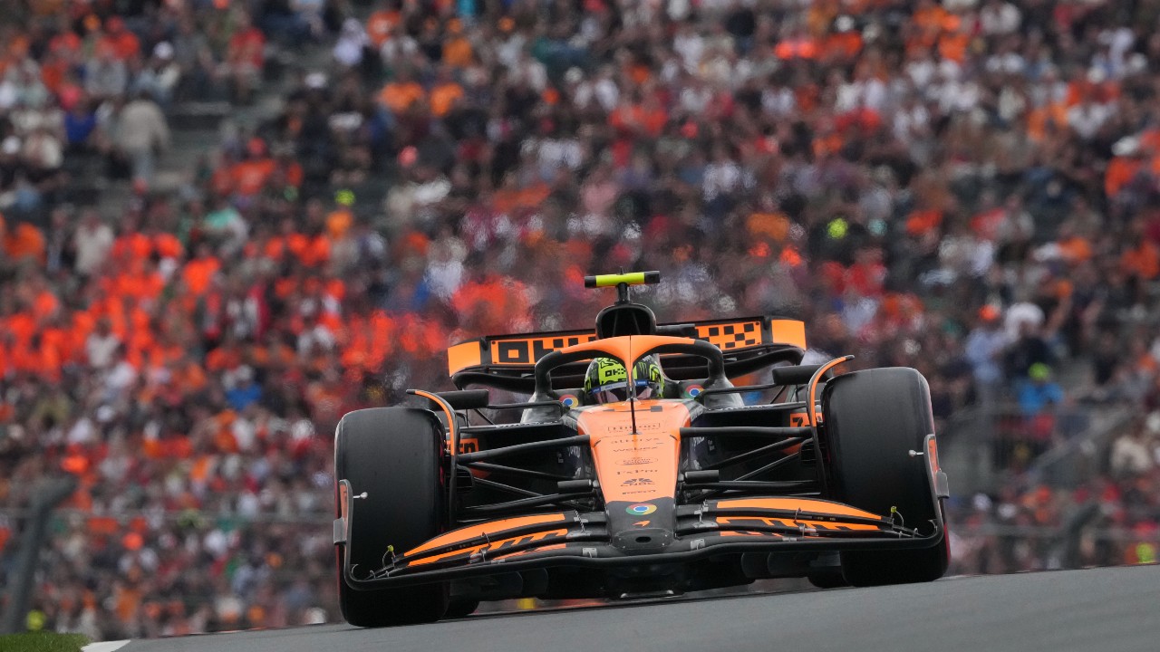 Lando Norris denies Max Verstappen pole position for F1’s Dutch Grand Prix