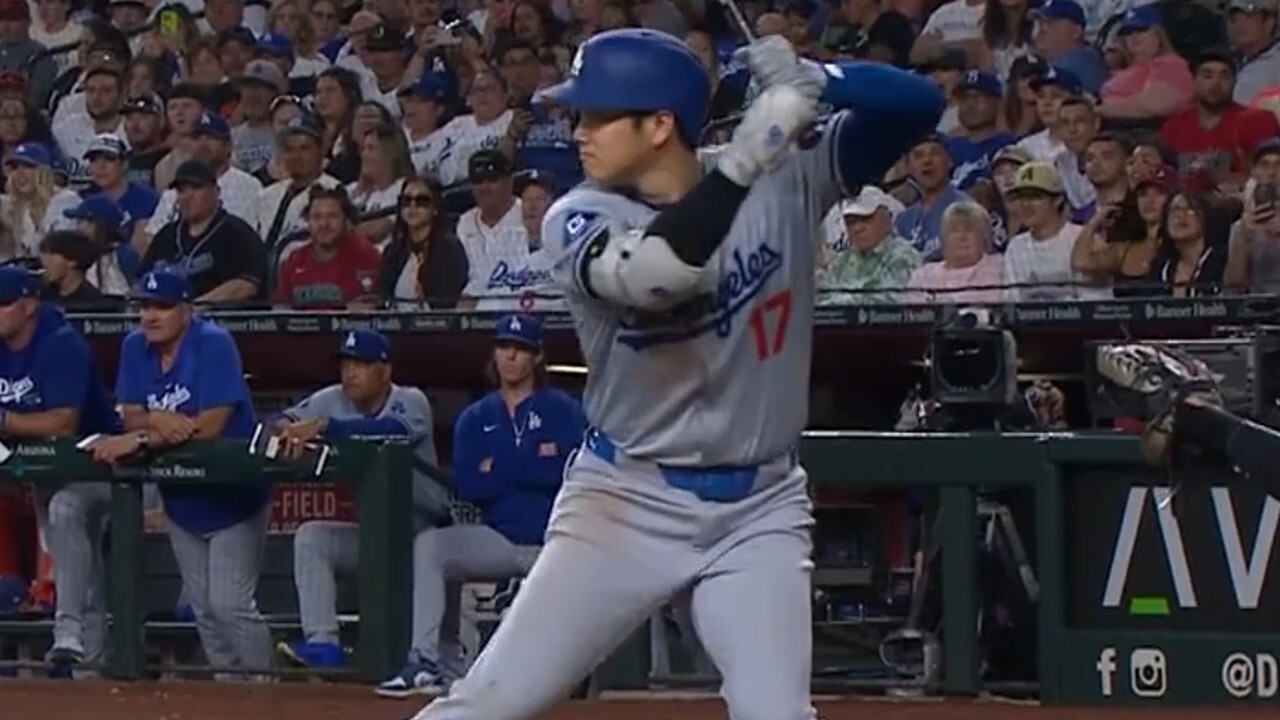 Gotta See It: Dodgers’ Ohtani rips solo homer for first ever 43-43 season