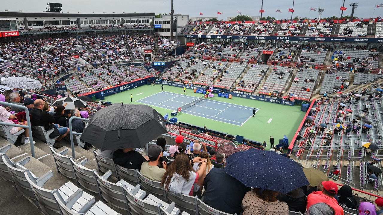 Friday’s matches at National Bank Open in Montreal cancelled due to rain