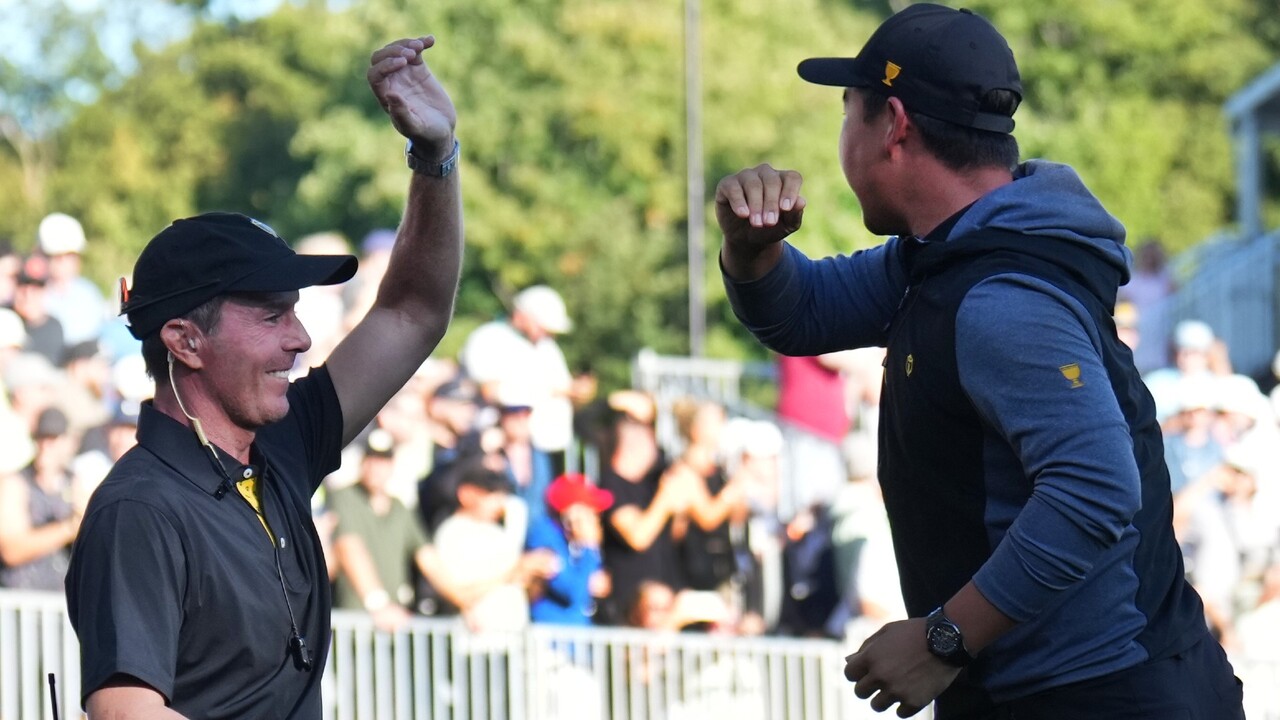 International Team bringing historic moments with dominant sweep