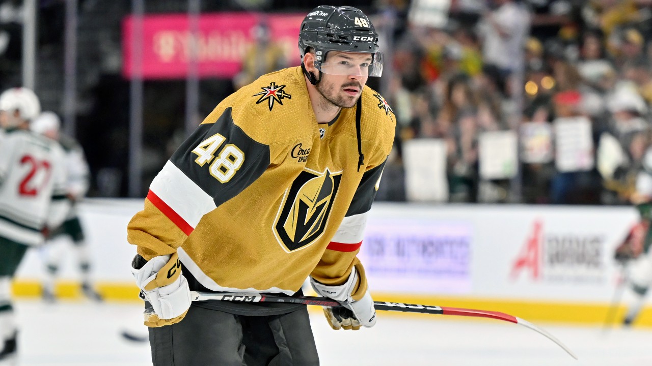 Upbeat Tomas Hertl excited heading into first full season with Golden Knights