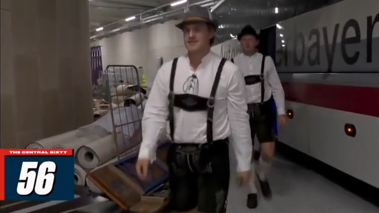 Sabres get into Oktoberfest spirit for Global Series game in Germany