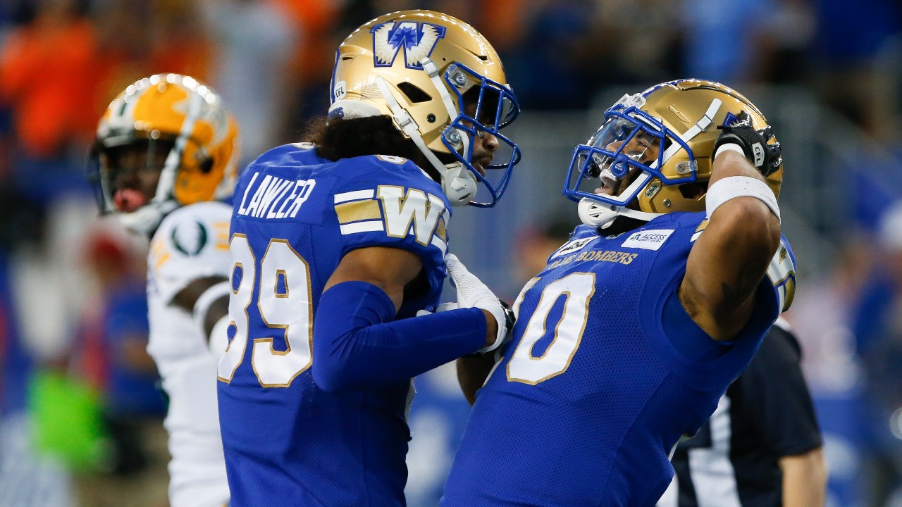 Surging Blue Bombers blitz Elks, clinch playoff spot