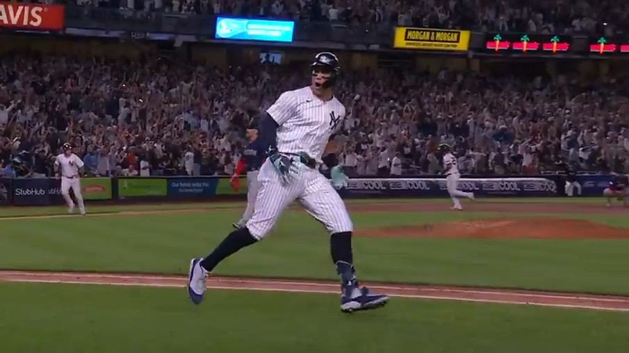 Yankees’ Judge snaps homer-less streak by cranking go-ahead grand slam