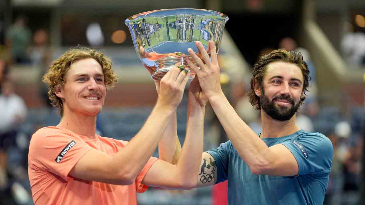 Australians Max Purcell and Jordan Thompson win US Open men’s doubles title