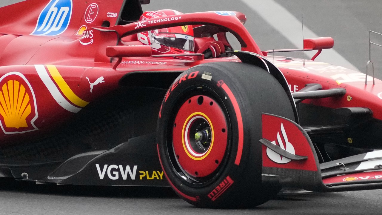Leclerc qualifies on pole, title challenger Norris to start 17th for Azerbaijan Grand Prix