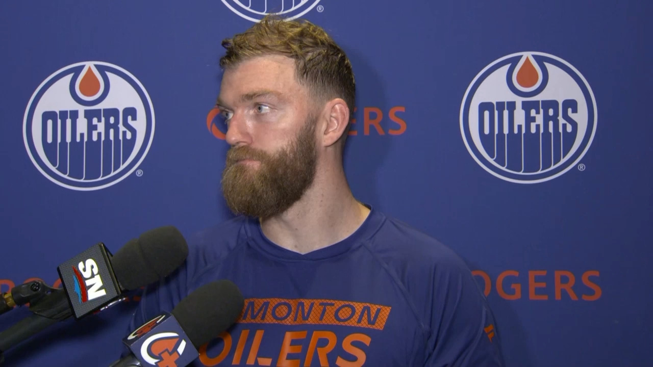 Ekholm aims to leave positive impact on young players at Oilers camp