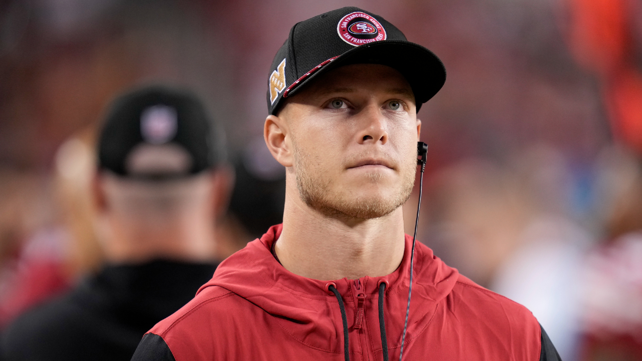 49ers place RB Christian McCaffrey on injured reserve