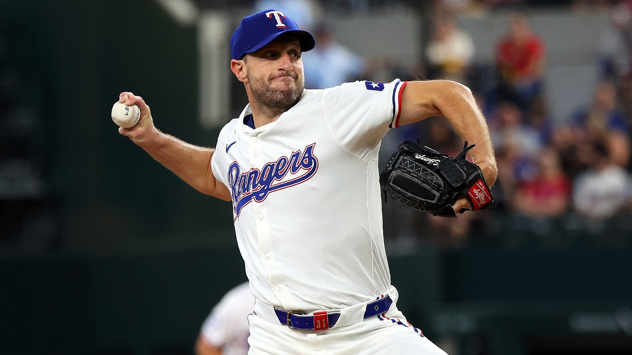 Rangers’ Max Scherzer put on IL with hamstring strain to end season