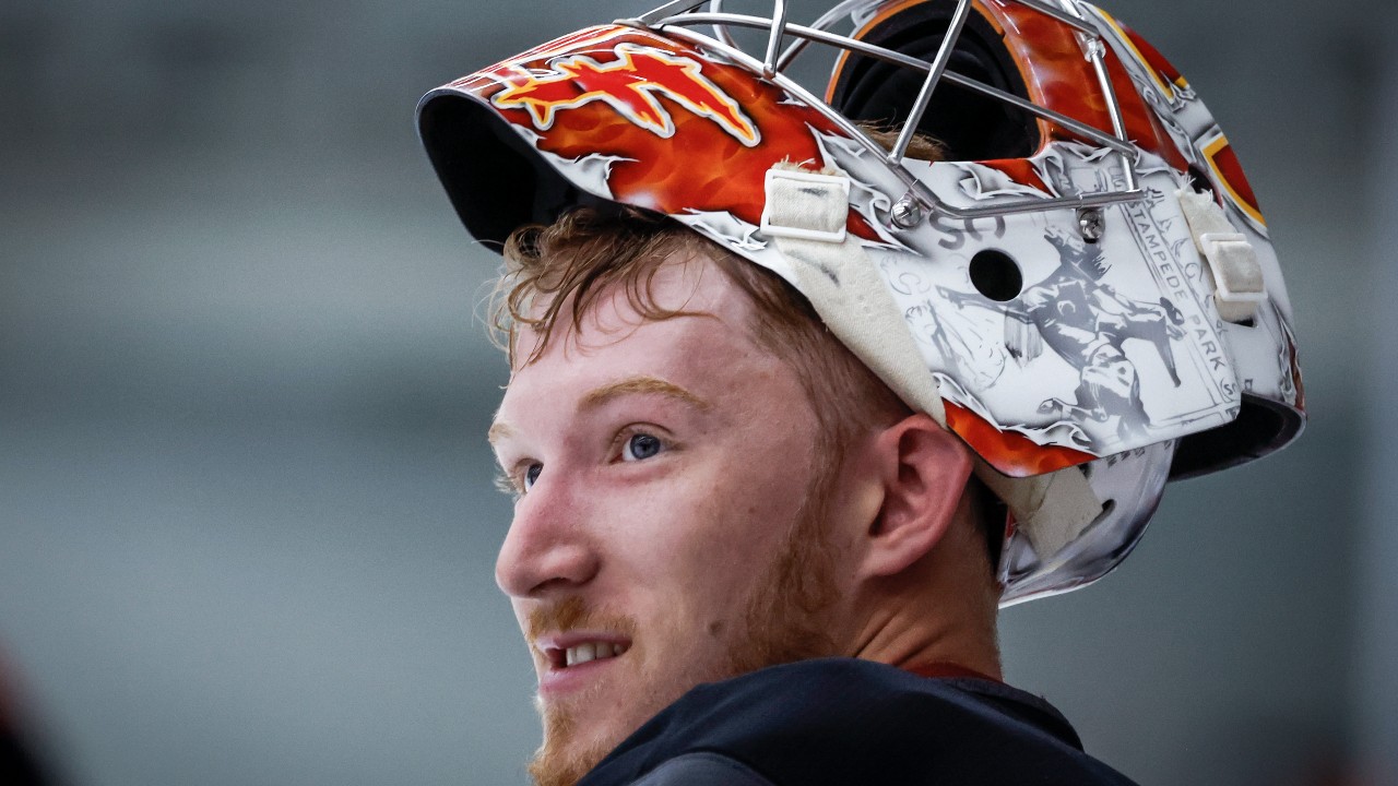 Flames’ goalie battle set to be a hare-raising adventure