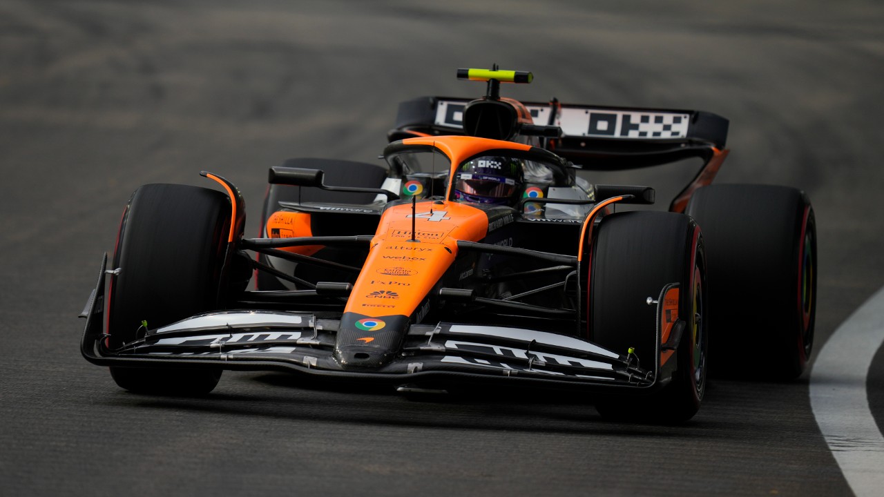 Lando Norris beats Max Verstappen for pole position at Singapore Grand Prix