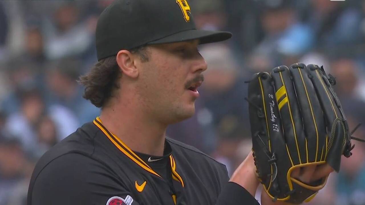 Pirates’ Skenes strikes out Soto and Judge with wicked pitches