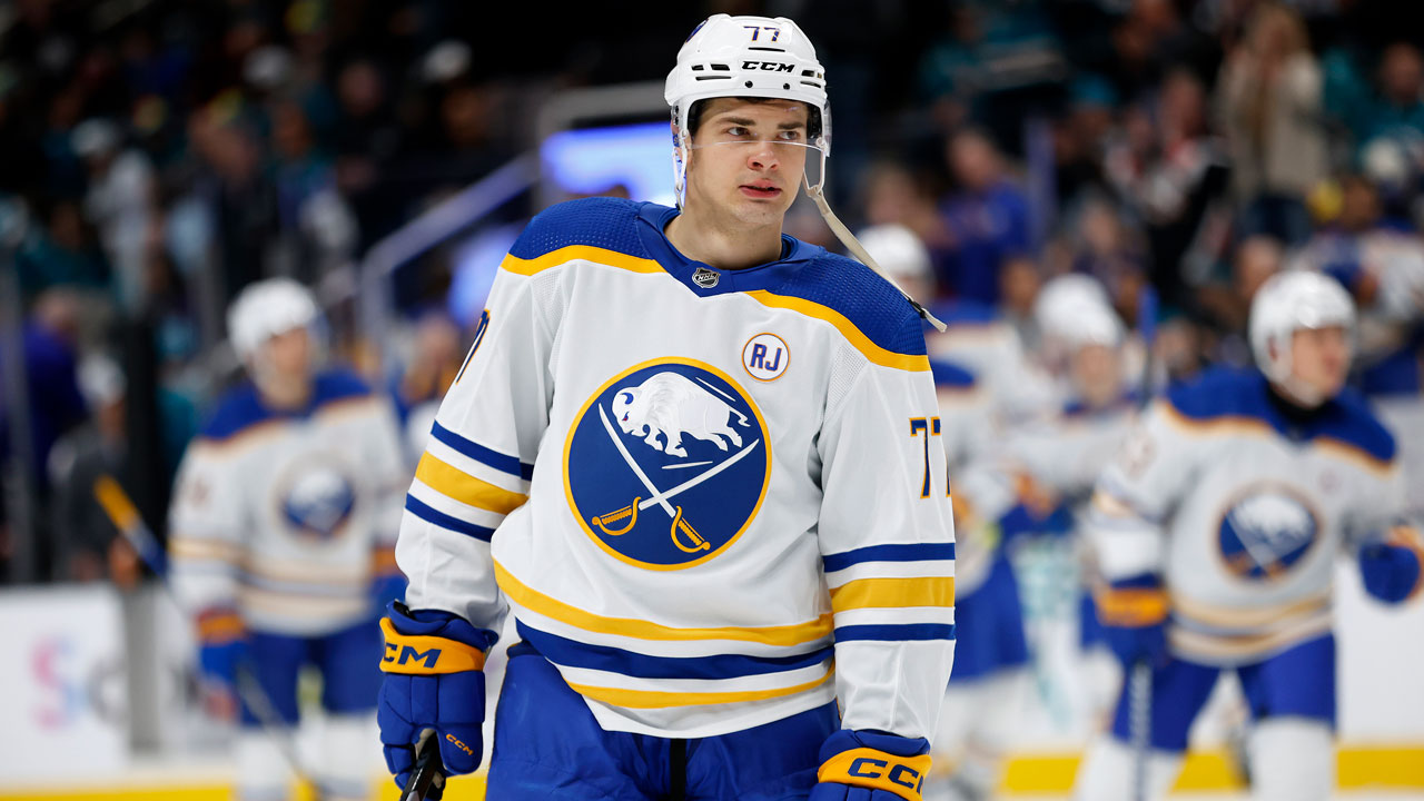 Sabres’ Peterka suffers concussion after hit from Devils’ Dillon