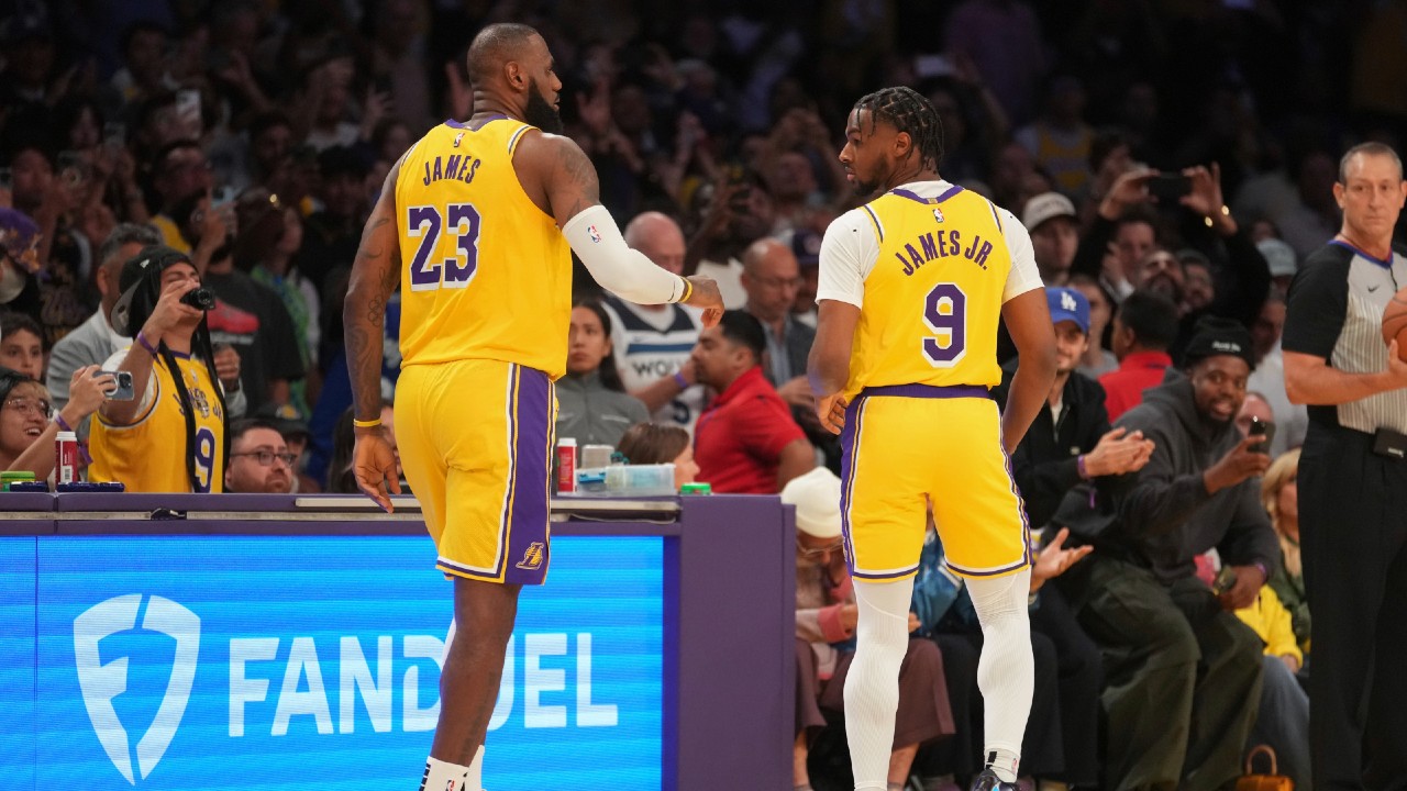 Report: Bronny James to join Lakers’ G League team in November