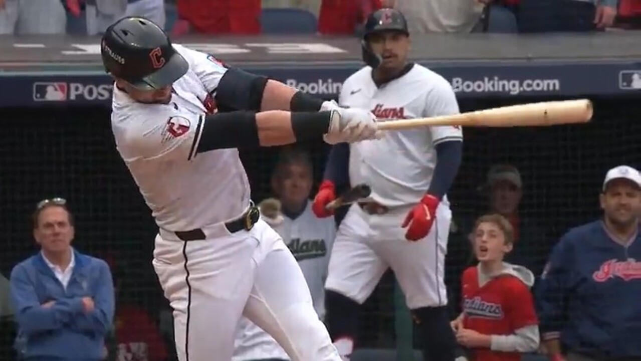Gotta See It: Guardians’ Thomas crushes first-pitch grand slam in Game 5