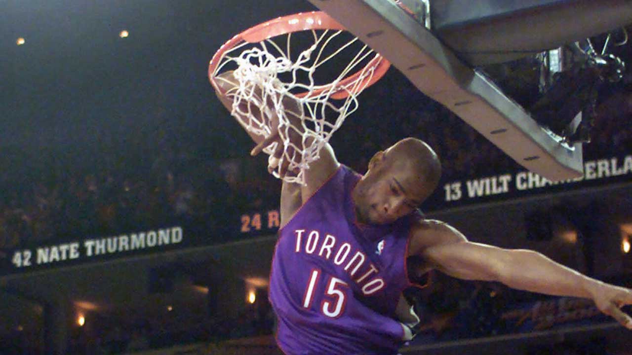 What Vince Carter was thinking the night before famous dunk contest