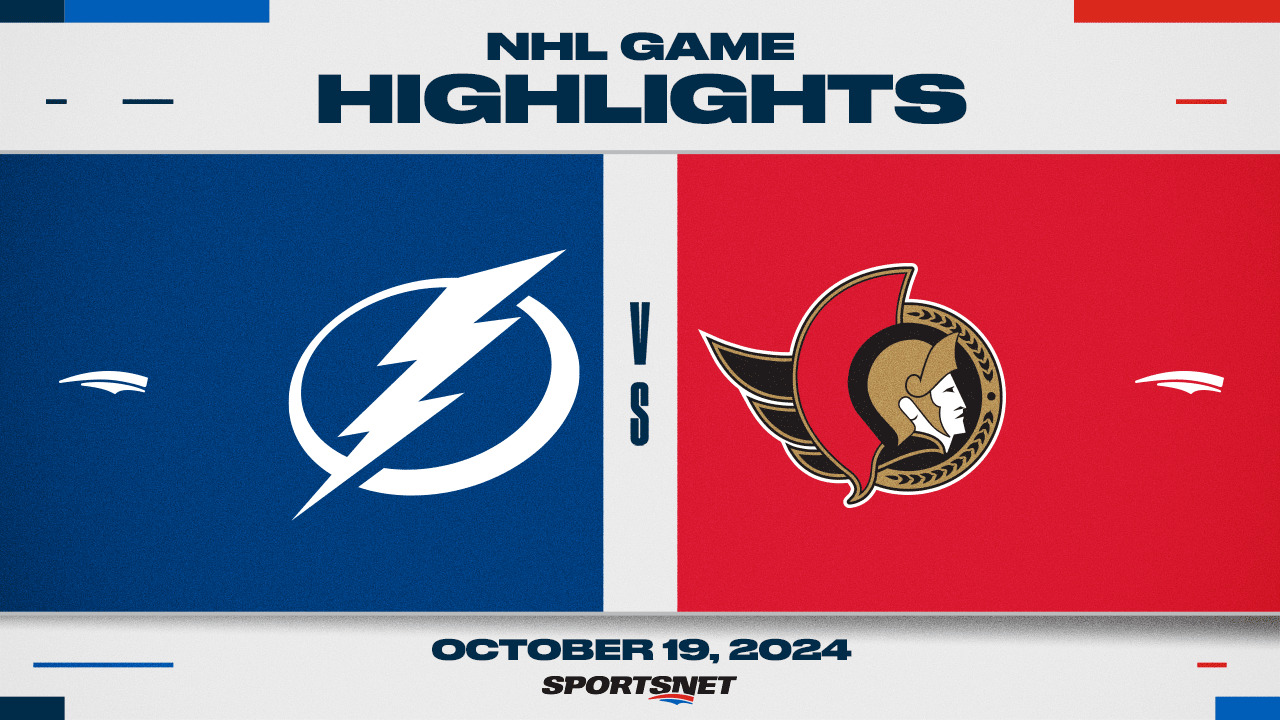NHL Highlights: Senators 5, Lightning 4
