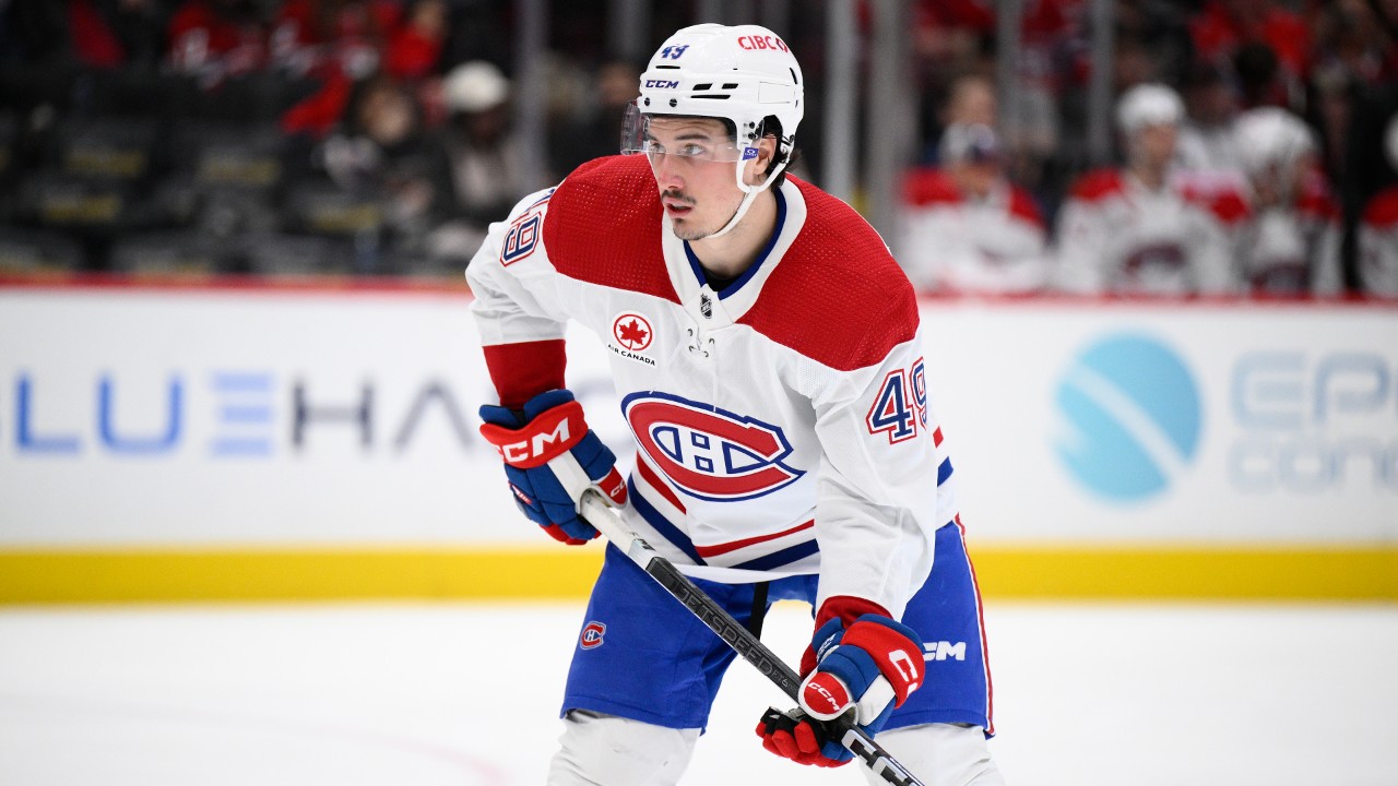 Canadiens place Rafael Harvey-Pinard on waivers for AHL assignment
