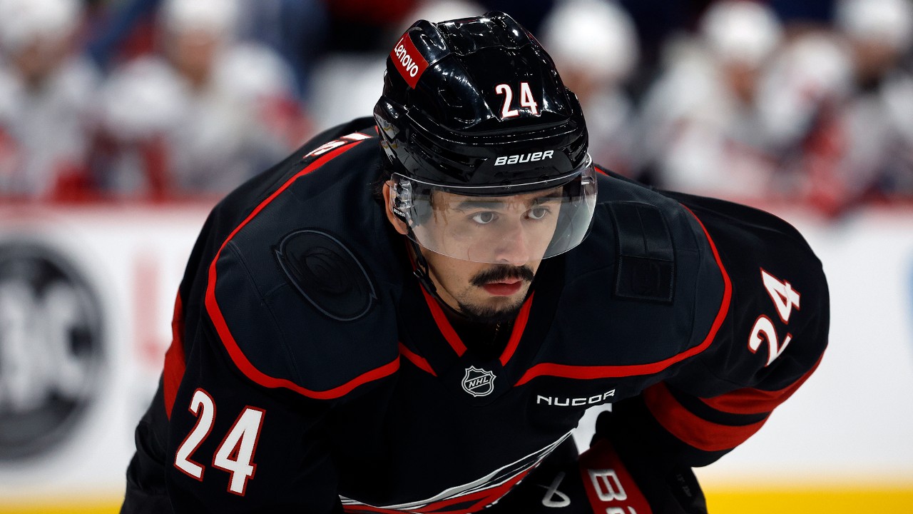 Hurricanes place forward Seth Jarvis on IR due to upper-body injury