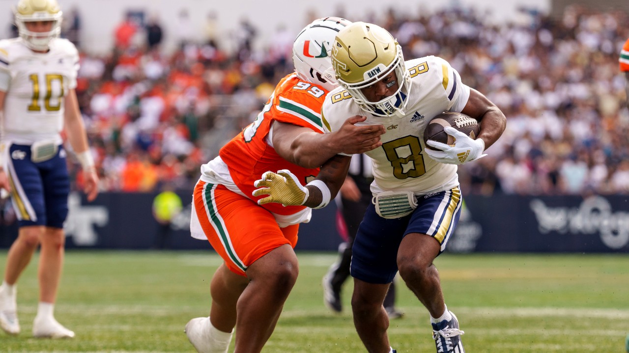 Miami’s unbeaten season ends with loss to Georgia Tech