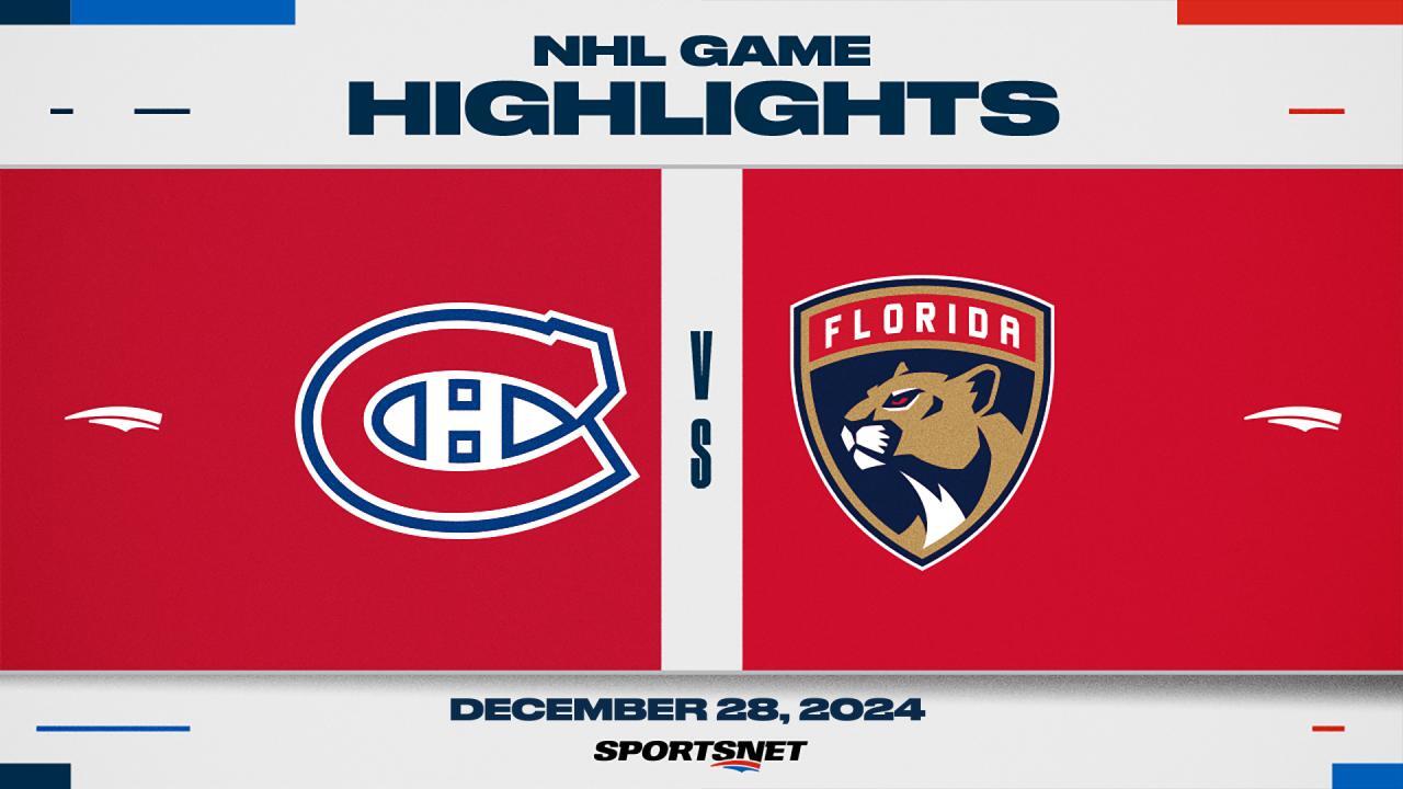 NHL Highlights: Canadiens 4, Panthers 0