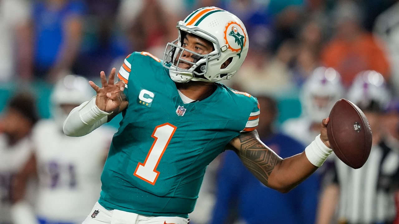Dolphins downgrade Tagovailoa to doubtful with hip injury ahead Browns game