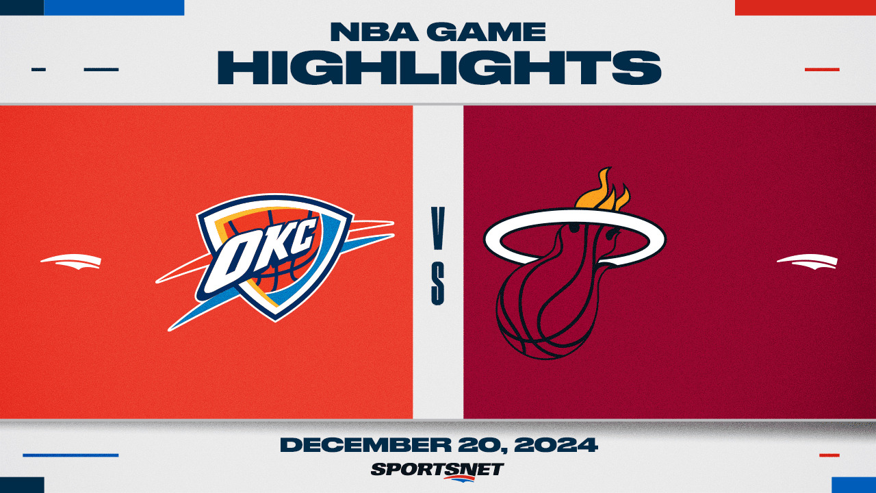 NBA Highlights: Thunder 104, Heat 97