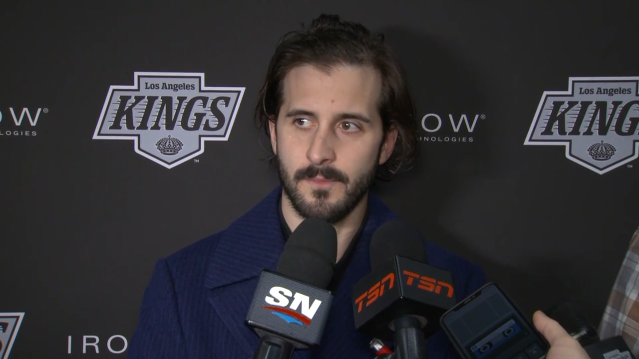 Danault finding it hard to focus on hockey after leaving family back in L.A.