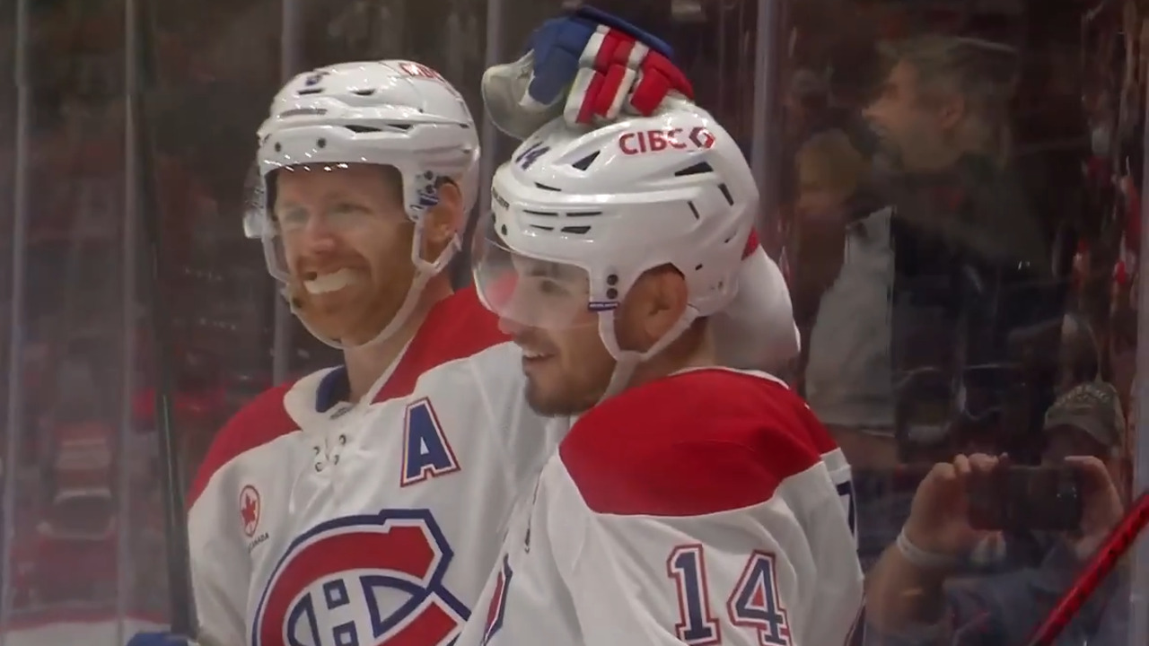 Canadiens’ Suzuki chips it upstairs for OT winner vs. Capitals
