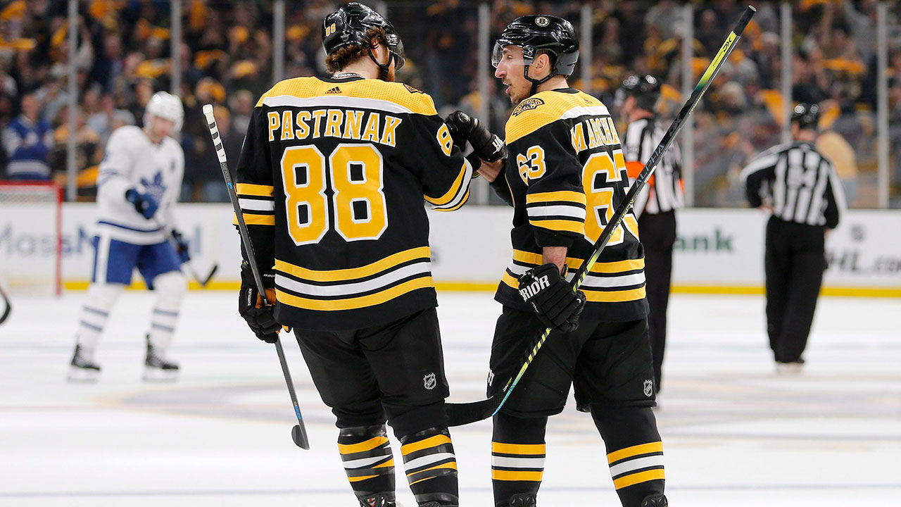 Bruins’ Pastrnak and Marchand deny reports of rift, enjoy playing together