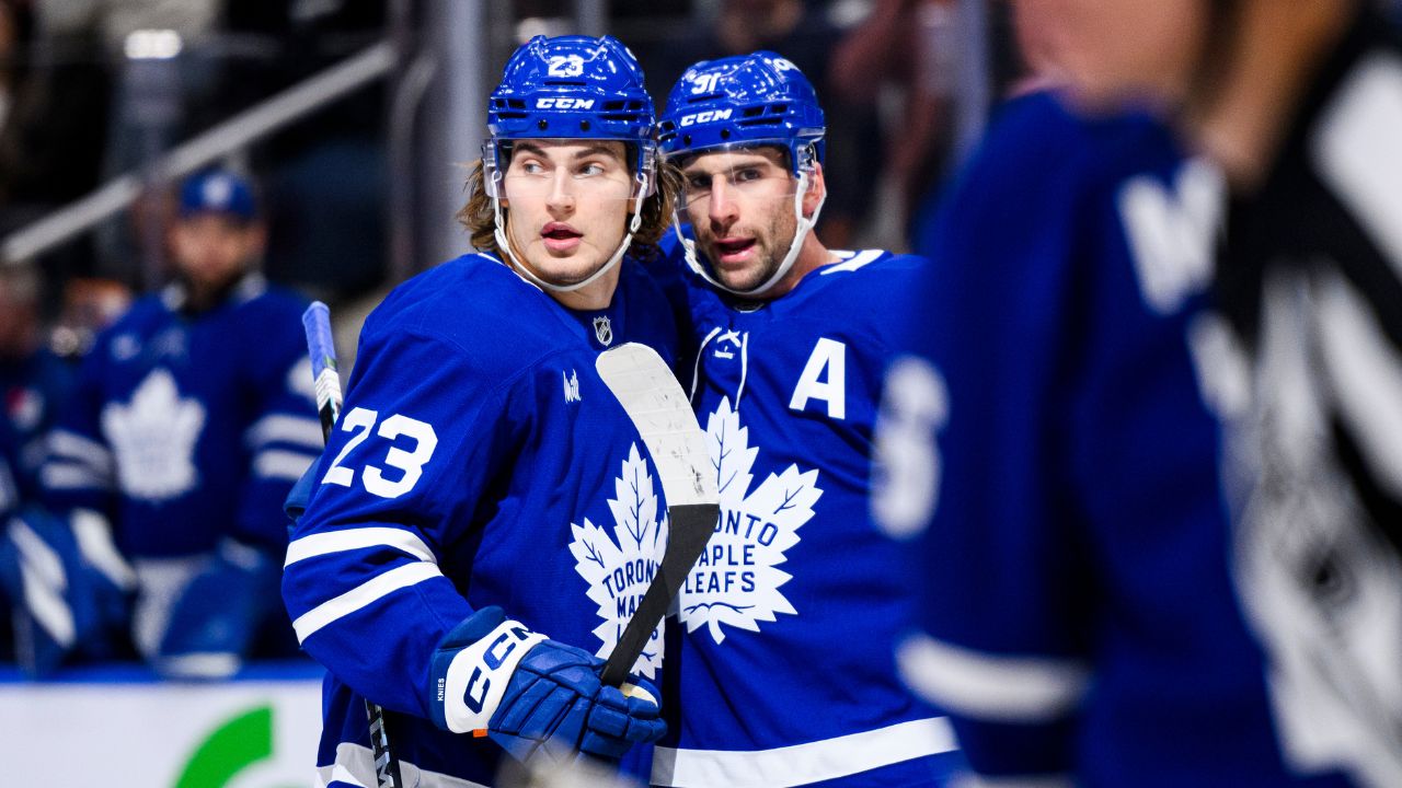 Maple Leafs’ John Tavares, Matthew Knies return to lineup vs. Oilers